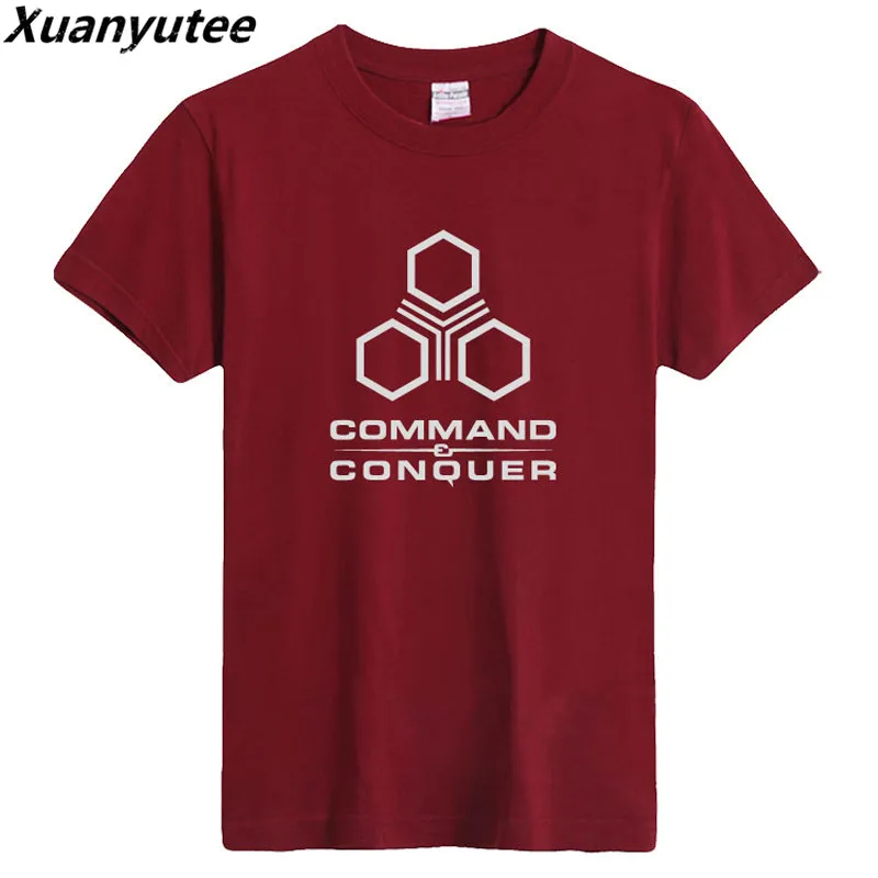 XuanYutee Command & Conquer T-shirt Men Short Sleeved Cotton Flock Print O-Neck EU Size 3XL Colored Game Players Tee Shirt Homme
XuanYutee Command & Conquer T-shirt Men Short Sleeved Cotton Flock Print O-Neck EU Size 3XL Colored Game Players Tee Shirt Homme