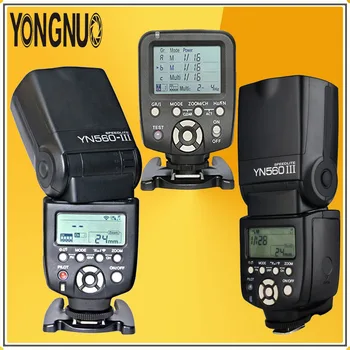 YONGNUO 2*YN560III YN560-III Wireless Speedlite Flash + YN-560TX LCD Flash Controller YN560 TX Kit For Canon Nikon DSLR Cameras
YONGNUO 2*YN560III YN560-III Wireless Speedlite Flash + YN-560TX LCD Flash Controller YN560 TX Kit For Canon Nikon DSLR Cameras