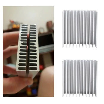 2018 Heatsink 40x40x20mm Power Amplifier Aluminum Heatsink Heat Sink High Quality Radiator Module Radiator Special for Cooling
2018 Heatsink 40x40x20mm Power Amplifier Aluminum Heatsink Heat Sink High Quality Radiator Module Radiator Special for Cooling