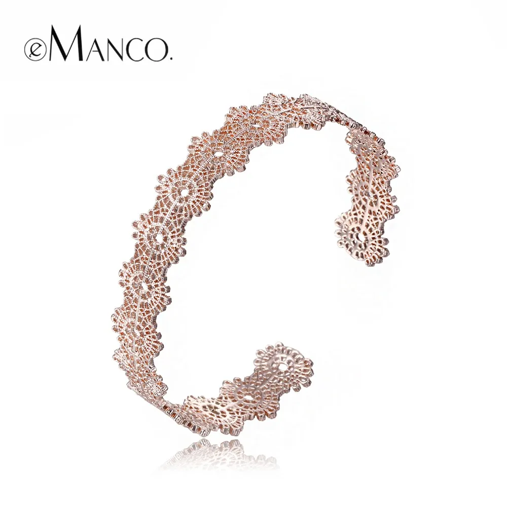 Vintage Cuff Adjustable Charming Lace Bangles for Women 2 Colors Copper Fashion Jewelry for Girl 2018 BL07907
Vintage Cuff Adjustable Charming Lace Bangles for Women 2 Colors Copper Fashion Jewelry for Girl 2018 BL07907