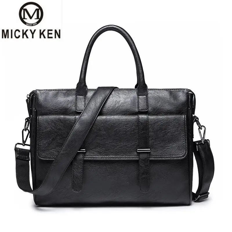 MICKY KEN Men Briefcase Pu Leather Messenger Bag Men Laptop Bag Leather Office Totes Men's Bags Male Briefcase Computer Bags
MICKY KEN Men Briefcase Pu Leather Messenger Bag Men Laptop Bag Leather Office Totes Men's Bags Male Briefcase Computer Bags