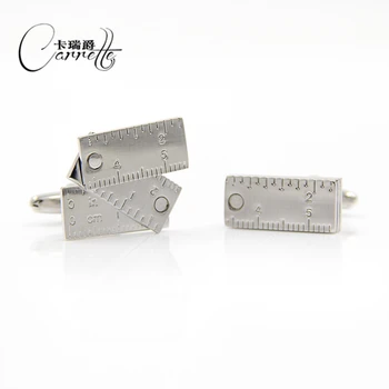 New Fun Ruler Collapsible Function Modeling Men's French Shirt Cufflinks Cufflinks Buttons
New Fun Ruler Collapsible Function Modeling Men's French Shirt Cufflinks Cufflinks Buttons