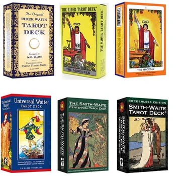 6 Kinds Full English The Smith-Waite Centennial Tarot Cards Game With English Booklet Instructions Smith Waite Tarot Board Game
6 Kinds Full English The Smith-Waite Centennial Tarot Cards Game With English Booklet Instructions Smith Waite Tarot Board Game