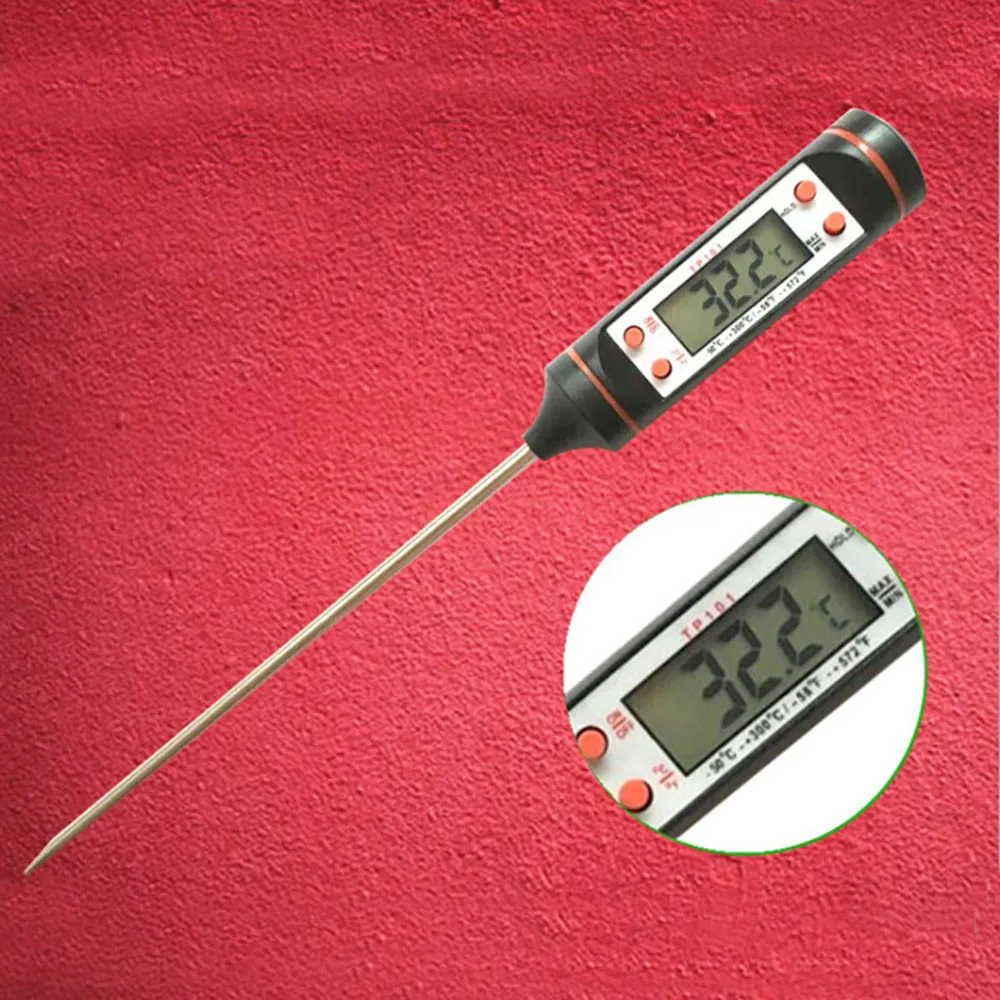 2019 Electronic Digital Meat Thermometer Cooking Food Kitchen BBQ Probe Water Milk Oil Liquid Oven Thermometer Digital F1
2019 Electronic Digital Meat Thermometer Cooking Food Kitchen BBQ Probe Water Milk Oil Liquid Oven Thermometer Digital F1