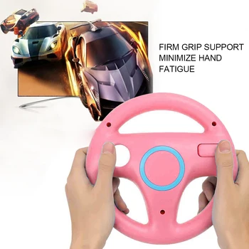Game Accessories Plastic Steering Wheel For Nintend for Wii Mario Kart Racing Games Remote Controller Console
Game Accessories Plastic Steering Wheel For Nintend for Wii Mario Kart Racing Games Remote Controller Console