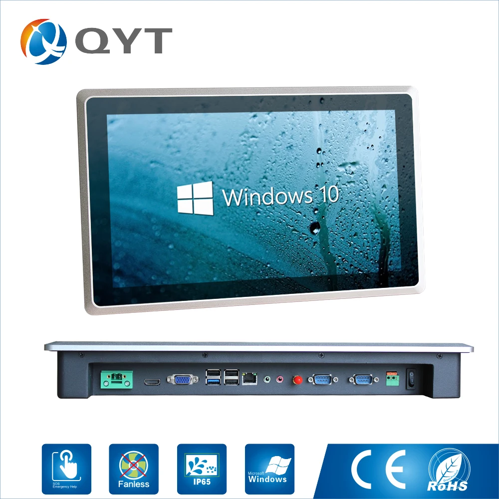 QYT industrial tablet 18.5 inch Celeron 3855U 1.6GHz 4G memory 32G SSD win10 LAN COM USB
QYT industrial tablet 18.5 inch Celeron 3855U 1.6GHz 4G memory 32G SSD win10 LAN COM USB