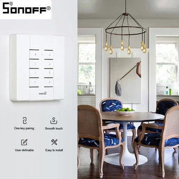 Replacement for BASICRF BASICRFR3 Slampher IFan03 D1 4CHProR2 TX Series 433 RF Bridge SONOFF RM433 Remote Controller
Replacement for BASICRF BASICRFR3 Slampher IFan03 D1 4CHProR2 TX Series 433 RF Bridge SONOFF RM433 Remote Controller
