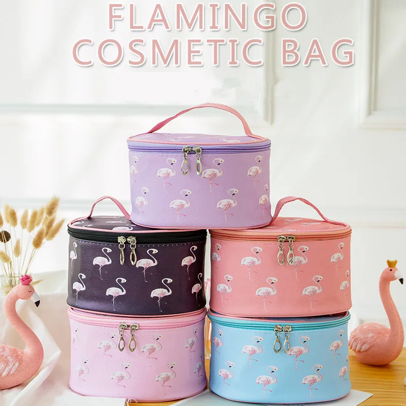 PACGOTH New Fashion Ladies Print Animals Flamingo Candy Color PU Leather Cosmetic Bag Travel Portable Large Capacity Makeup Bag
PACGOTH New Fashion Ladies Print Animals Flamingo Candy Color PU Leather Cosmetic Bag Travel Portable Large Capacity Makeup Bag