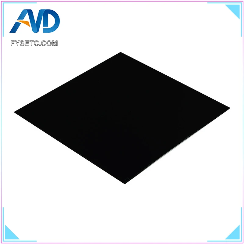 1pc*120mm/8''/214mm /220mm/10''/12''/16''PEI Frosted Black 3D Print Build Surface Polyetherimide Cold PEI Sheet 0.5mm thickness
1pc*120mm/8''/214mm /220mm/10''/12''/16''PEI Frosted Black 3D Print Build Surface Polyetherimide Cold PEI Sheet 0.5mm thickness