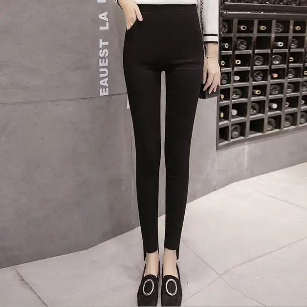 Leg Split Maternity Skinny Pants Elastic Waist Belly Pencil Clothes for Pregnant Women Office Work Pregnancy Trousers Wear DW827
Leg Split Maternity Skinny Pants Elastic Waist Belly Pencil Clothes for Pregnant Women Office Work Pregnancy Trousers Wear DW827