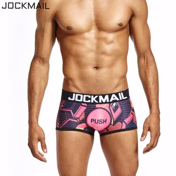 JOCKMAIL Brand Mens Underwear Boxer shorts sexy men trunks panties calzoncillos hombre boxer marca cuecas boxer Gay Underwear
JOCKMAIL Brand Mens Underwear Boxer shorts sexy men trunks panties calzoncillos hombre boxer marca cuecas boxer Gay Underwear