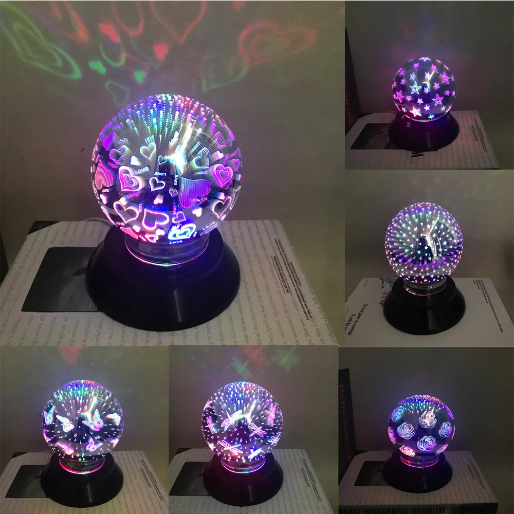 2018 New Fashion LED 3D Magical Light USB Charging LED Colorful 3D Magical Light Home Party Decoration Projection lights
2018 New Fashion LED 3D Magical Light USB Charging LED Colorful 3D Magical Light Home Party Decoration Projection lights