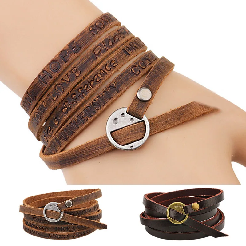 LNRRABC Fashion High Quality Vintage Multilayer Bracelets For Men Unisex Jewelry Summer Accessories Gifts
LNRRABC Fashion High Quality Vintage Multilayer Bracelets For Men Unisex Jewelry Summer Accessories Gifts