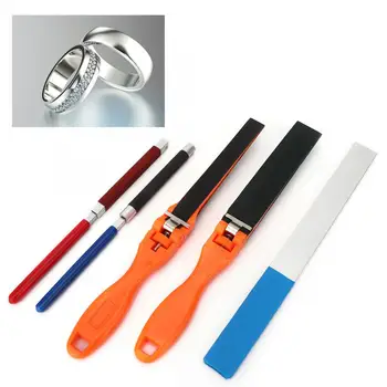 5Pcs Professional Manual Sandpaper Stick Strong Antioxidant Semicircle Sanding Paper Roll Bar For Jeweler Jewelry Polishing Tool
5Pcs Professional Manual Sandpaper Stick Strong Antioxidant Semicircle Sanding Paper Roll Bar For Jeweler Jewelry Polishing Tool