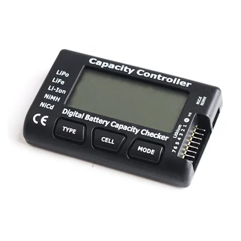 Cellmeter7 Capacity Controller Digital Battery Capacity Checker/G.T POWER Electric Display Tester for LIPO LIFE LIION Battery
Cellmeter7 Capacity Controller Digital Battery Capacity Checker/G.T POWER Electric Display Tester for LIPO LIFE LIION Battery