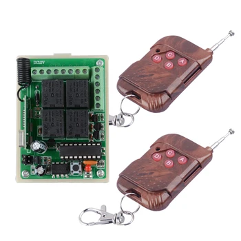 Home Smart DC 12V 10A 4CH RF Wireless Remote Control Radio Controller/Switch 433M Transmitte Receiver push button switch
Home Smart DC 12V 10A 4CH RF Wireless Remote Control Radio Controller/Switch 433M Transmitte Receiver push button switch
