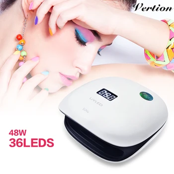 Verntion LED UV Lamp Nail Dryer Gel For Curing Nail Dryer Gel Polish Dryer For Nail UV LED Lamp For Curing Gel Machine
Verntion LED UV Lamp Nail Dryer Gel For Curing Nail Dryer Gel Polish Dryer For Nail UV LED Lamp For Curing Gel Machine