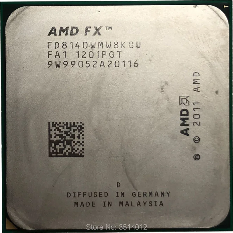 AMD FX-Series FX-8140 FX 8140 3.2 GHz Eight-Core CPU Processor FD8140WMW8KGU Socket AM3+
AMD FX-Series FX-8140 FX 8140 3.2 GHz Eight-Core CPU Processor FD8140WMW8KGU Socket AM3+