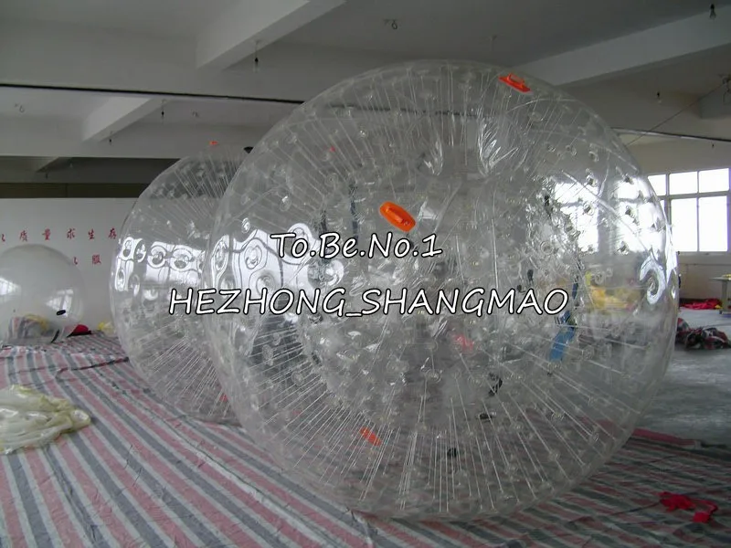 

2.3M*1.8M Inflatable Zorb ball Zorbing Human Hamster ball 1300W Blowers X1