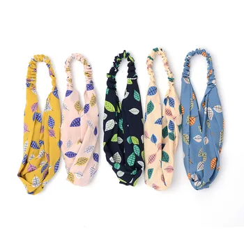 2018 Summer 10pc Bohemian Chiffon Leaves Cross Headband Women Turban Hairband stretch Twisted Elastic Headbands Hair Accessories 
2018 Summer 10pc Bohemian Chiffon Leaves Cross Headband Women Turban Hairband stretch Twisted Elastic Headbands Hair Accessories