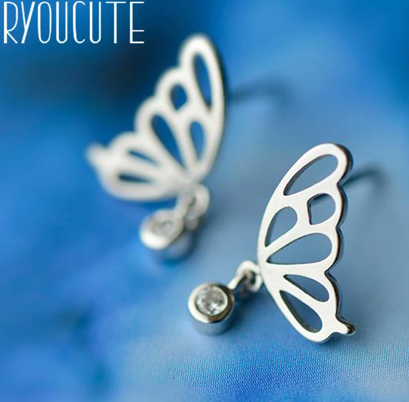 Trendy Crystal Butterfly Earrings Femme Gifts Ladies 925 Sterling Silver Earrings for Women Statement Jewelry Brincos
Trendy Crystal Butterfly Earrings Femme Gifts Ladies 925 Sterling Silver Earrings for Women Statement Jewelry Brincos