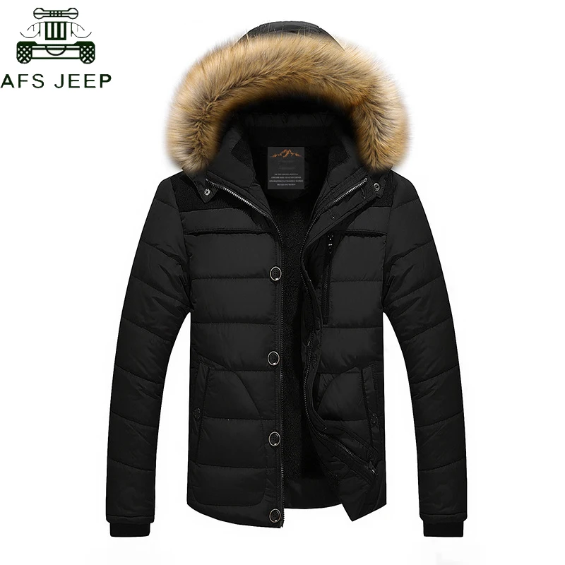 AFS JEEP -20 'C Keep Warm Brand Casual Parka Men 2018 Plus Size Fur Hooded Collor Thicken Winter Jacket Men parkas hombre
AFS JEEP -20 'C Keep Warm Brand Casual Parka Men 2018 Plus Size Fur Hooded Collor Thicken Winter Jacket Men parkas hombre
