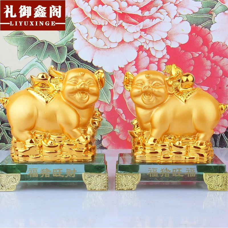 Li Yu Xin Ge ornaments of lucky pig pig large living room Home Furnishing decorative gifts crafts decoration
Li Yu Xin Ge ornaments of lucky pig pig large living room Home Furnishing decorative gifts crafts decoration