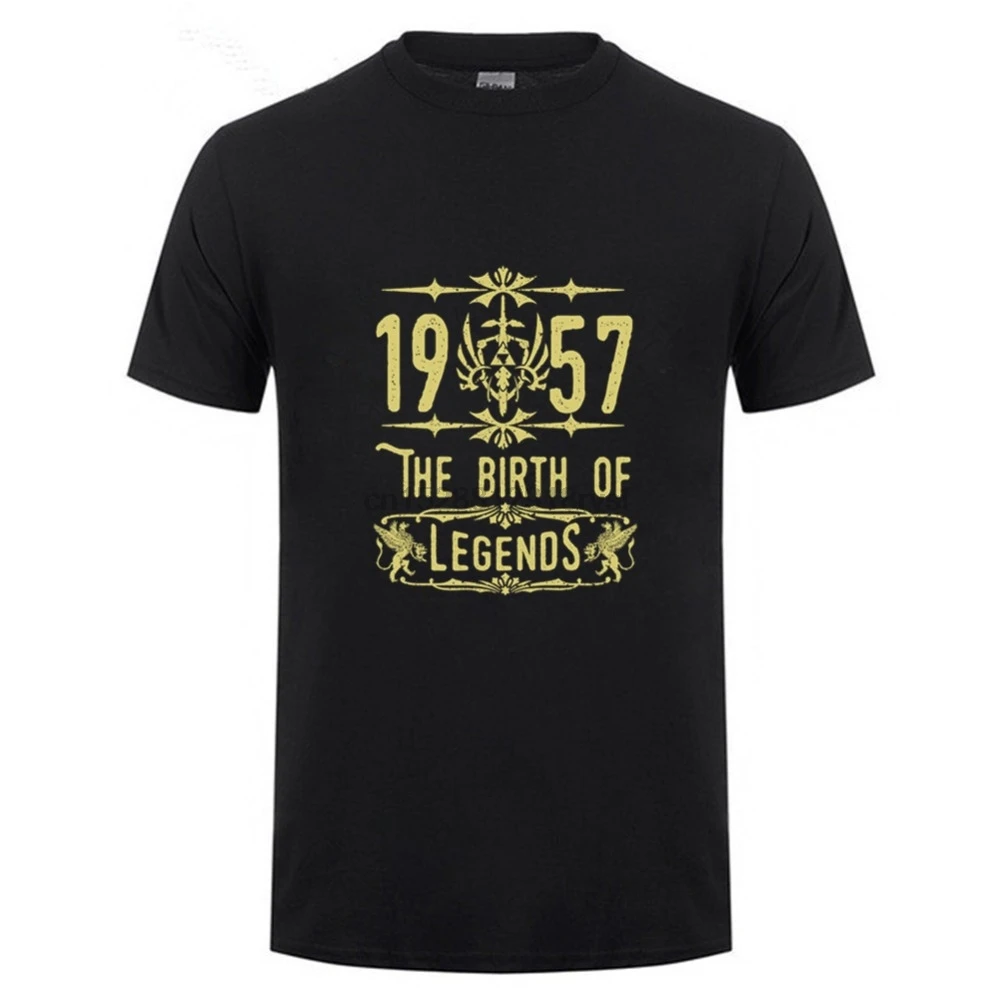 New Fashion Men Brand Clothing Summer Father Day Gift 1957 The birth of Legends short sleeve O-neck 100% Cotton printed Tees
New Fashion Men Brand Clothing Summer Father Day Gift 1957 The birth of Legends short sleeve O-neck 100% Cotton printed Tees