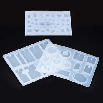 13 Pieces Assorted Designs Resin Casting Molds Silicone Jewelry Making Molds Set with 100 Pieces Mini Screw Eye Pins for Jewel
13 Pieces Assorted Designs Resin Casting Molds Silicone Jewelry Making Molds Set with 100 Pieces Mini Screw Eye Pins for Jewel