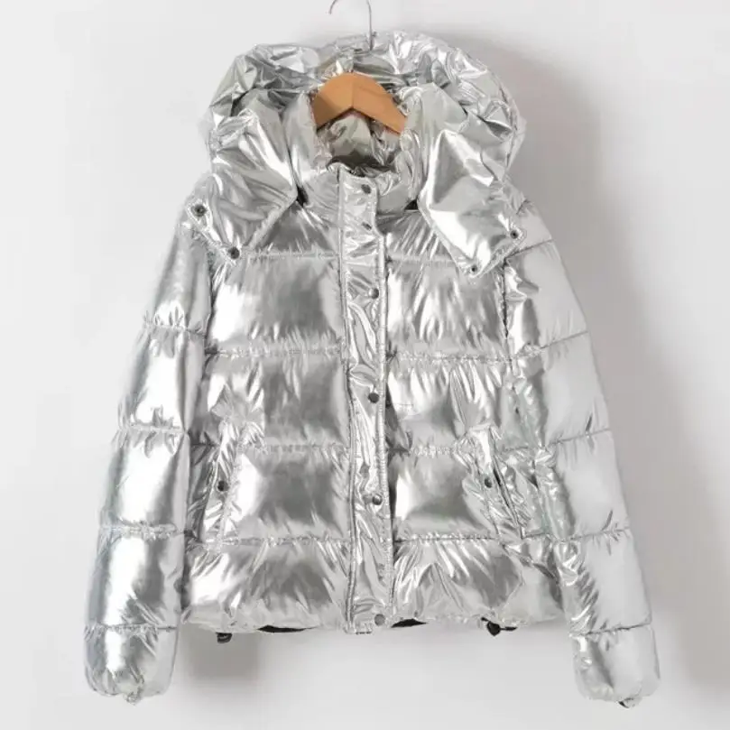 puerta necesario Rebajar Color Plata Metal Mujer, Chaquetas De Invierno, Abrigo Cálido, Damas Parka  Dames Abrigos Mujer Invierno De 55,73 € | DHgate