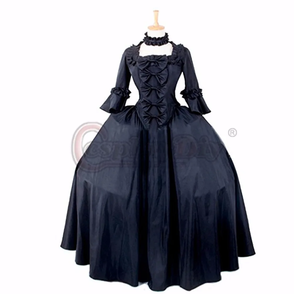 Cosplaydiy Medieval Victorian Women's Elegant Gothic Dress Costume Black Rococo Fancy Party Dress Wedding Dress L0516
Cosplaydiy Medieval Victorian Women's Elegant Gothic Dress Costume Black Rococo Fancy Party Dress Wedding Dress L0516