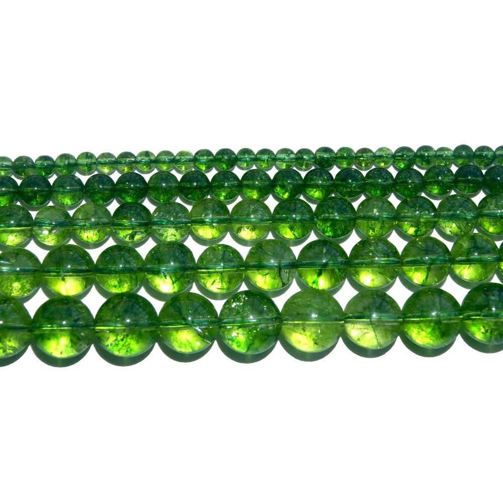 Natural Stone Crystal Green Peridot Loose Beads 4 6 8 10 12 MM Pick Size For Jewelry Making DIY Bracelet Necklace Material
Natural Stone Crystal Green Peridot Loose Beads 4 6 8 10 12 MM Pick Size For Jewelry Making DIY Bracelet Necklace Material