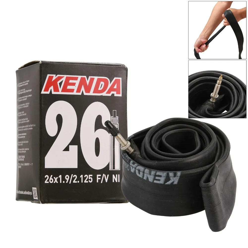 KENDA MTB Mountain Bike Inner Tube For 26*1.9 2.125 FV French Valve Presta Valve Thicken IIR Inner Tube Of Bicycle Tire
KENDA MTB Mountain Bike Inner Tube For 26*1.9 2.125 FV French Valve Presta Valve Thicken IIR Inner Tube Of Bicycle Tire
