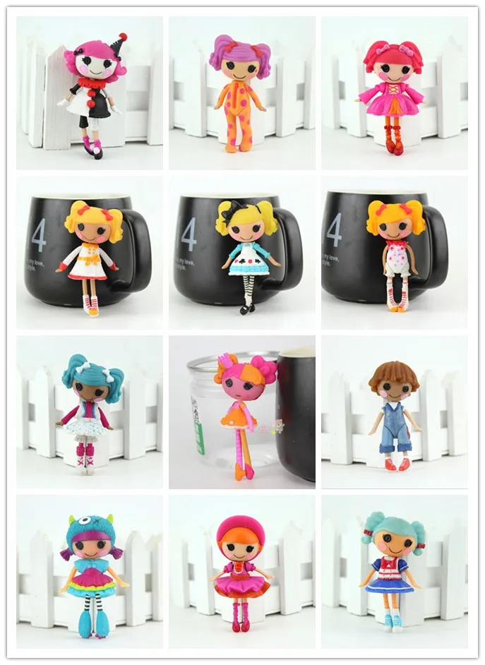 2018 Новое поступление мини 3 дюймов Оригинальный MGA куклы Lalaloopsy Мини Куклы для