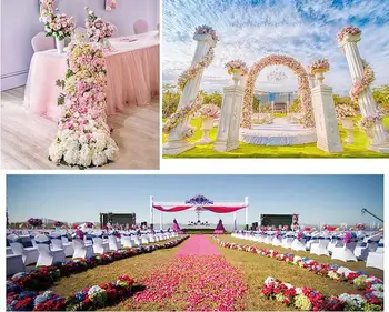 100CM x25CM Artifical Rose Hydrangea Styles Flower Rows for Wedding Party Arch and T Station Decoration Flowers DIY Supplies
100CM x25CM Artifical Rose Hydrangea Styles Flower Rows for Wedding Party Arch and T Station Decoration Flowers DIY Supplies