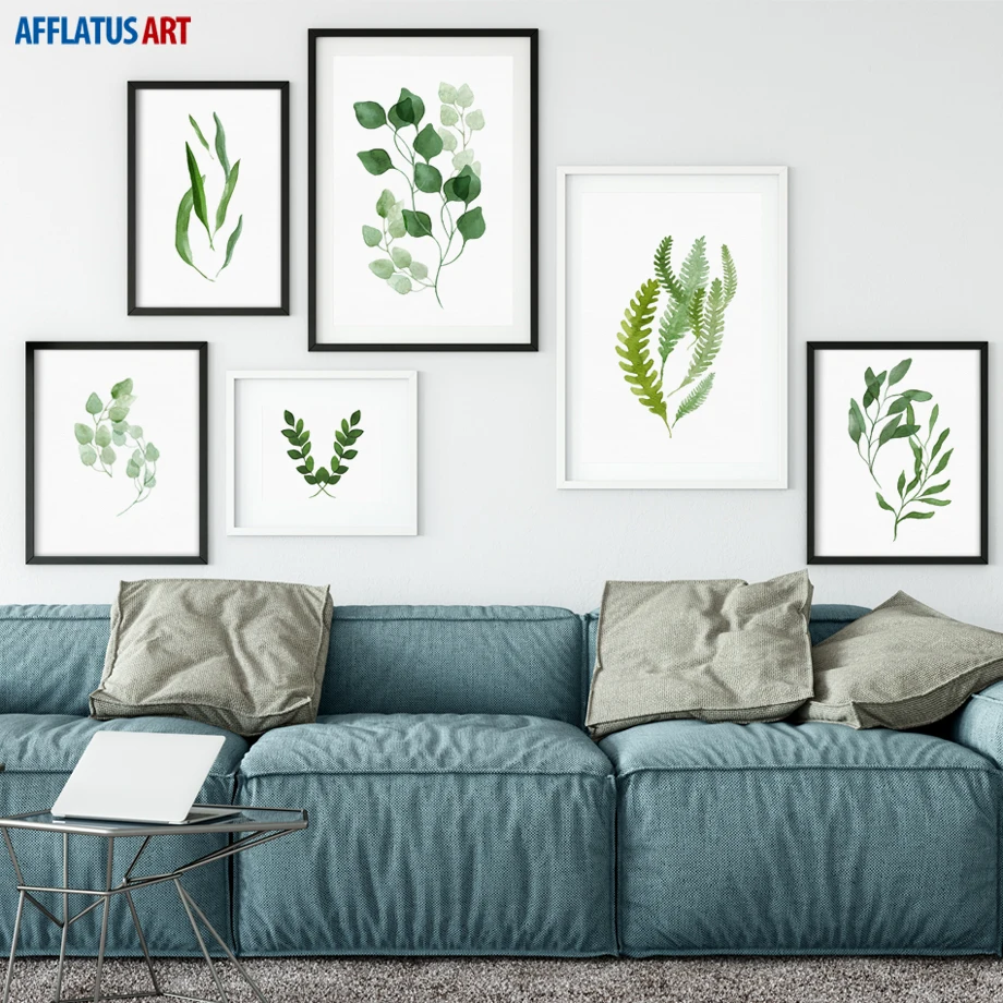Watercolor Green Plant Leafs Wall Art Canvas Painting Posters And Prints Nordic Poster Wall Pictures For Living Room Home Decor
Watercolor Green Plant Leafs Wall Art Canvas Painting Posters And Prints Nordic Poster Wall Pictures For Living Room Home Decor
