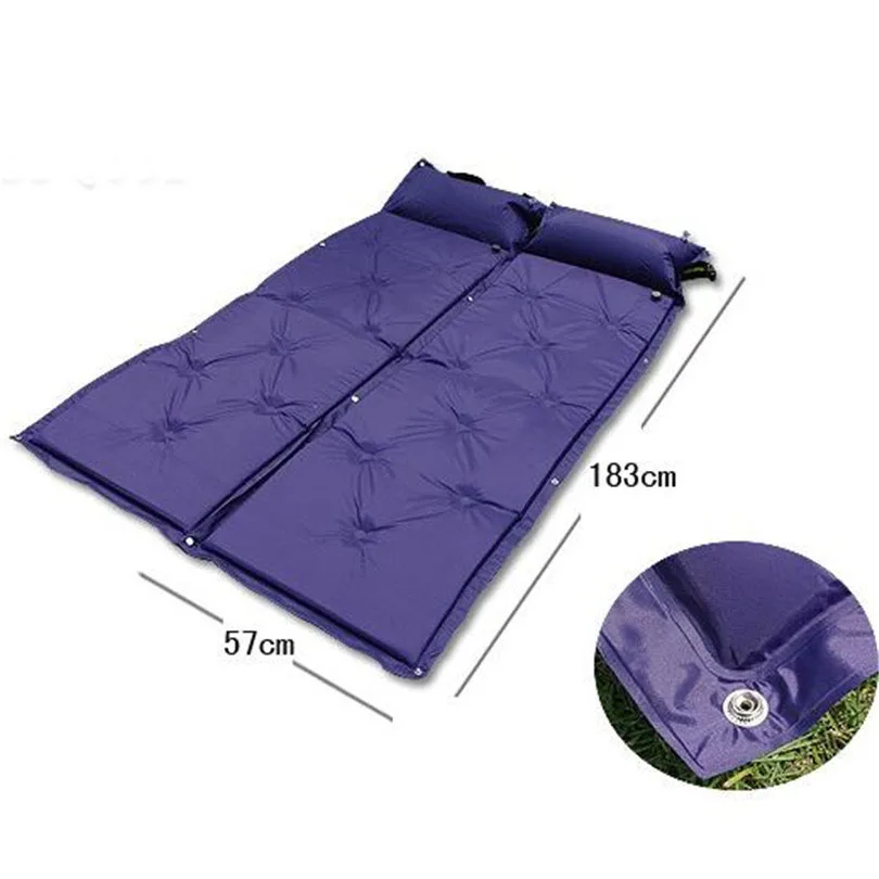 Nine Points Single Mattress Trackman Outdoor Automatic Inflatable Camping Mat Hiking Moisture Pad Splice Double Cushion 183X57cm
Nine Points Single Mattress Trackman Outdoor Automatic Inflatable Camping Mat Hiking Moisture Pad Splice Double Cushion 183X57cm