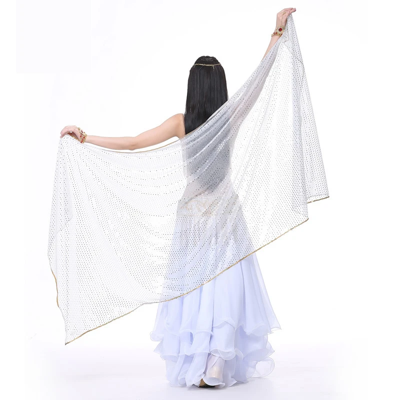 2019 Stage Performance Belly Dance SequinScarf Shawl Light Texture Half Circle Veils Professional Women Belly Dance Veil
2019 Stage Performance Belly Dance SequinScarf Shawl Light Texture Half Circle Veils Professional Women Belly Dance Veil