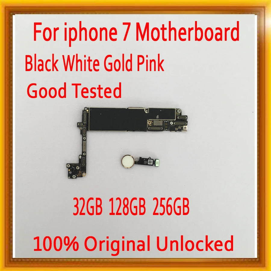 Black /White /Gold /Pink for iPhone 7 4.7inch Motherboard with Touch ID, Original unlocked for iphone 7 Logic boards+ IOS System
Black /White /Gold /Pink for iPhone 7 4.7inch Motherboard with Touch ID, Original unlocked for iphone 7 Logic boards+ IOS System