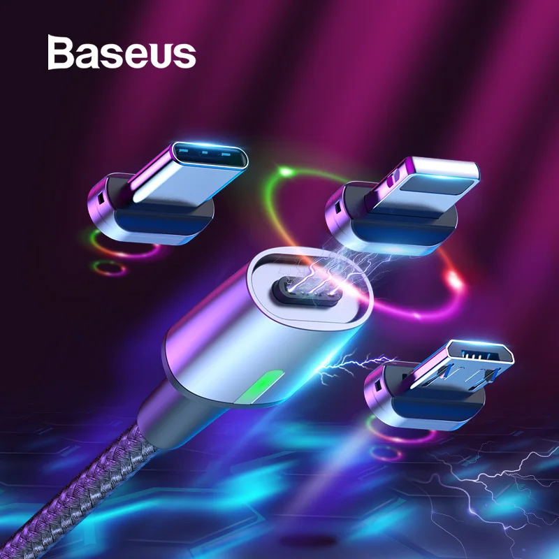 Baseus Micro USB Magnetic Cable Type C Cable for Samsung s9 iPhone Xr Charge USB Magnet Cable Adapter Mobile Phone USB Wire Cord
Baseus Micro USB Magnetic Cable Type C Cable for Samsung s9 iPhone Xr Charge USB Magnet Cable Adapter Mobile Phone USB Wire Cord