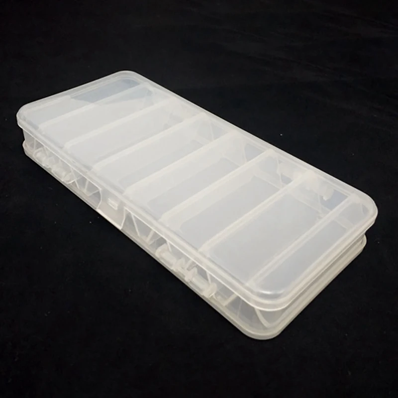 1Pc Fishing Tackle Box Double Sided Transparent Portable Plastic Organization Case Box For Artificial Baits Lure New
1Pc Fishing Tackle Box Double Sided Transparent Portable Plastic Organization Case Box For Artificial Baits Lure New