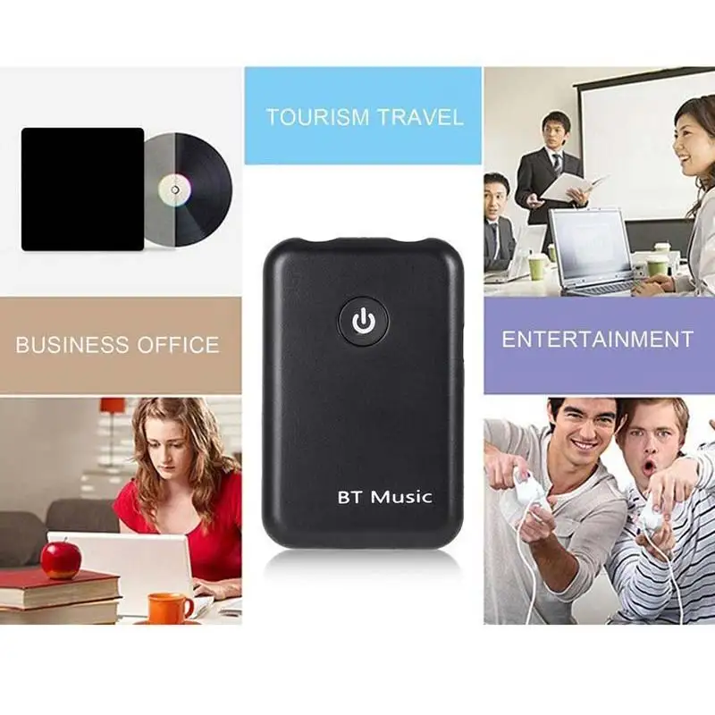 New 2 in 1 Wireless Bluetooth Transmitter Receiver Stereo Audio Music Adapter New DOM668
New 2 in 1 Wireless Bluetooth Transmitter Receiver Stereo Audio Music Adapter New DOM668