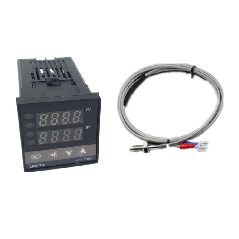 

REX-C100 Relay Output Intelligent PID Digital Temperature Controller with K Thermocouple