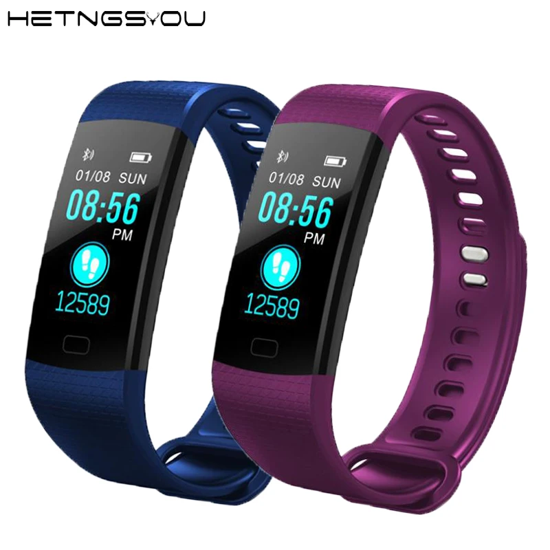 HETNGSYOU Y5 Smart Band Watch Clock Color Screen Wristband Heart Rate Activity Fitness Tracker Smart Bracelet PK Xiomi Mi band 2
HETNGSYOU Y5 Smart Band Watch Clock Color Screen Wristband Heart Rate Activity Fitness Tracker Smart Bracelet PK Xiomi Mi band 2
