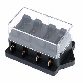 New 1Pcs 4 Way Car Auto Circuit Standard ATC Automotive Blade Fuse Box Block Holder 250V For Car Auto Accessories
New 1Pcs 4 Way Car Auto Circuit Standard ATC Automotive Blade Fuse Box Block Holder 250V For Car Auto Accessories
