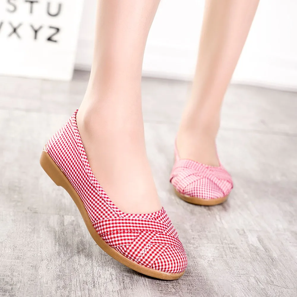 MUQGEW Fashion Women loafers shoes plaid concise One-Legged Lazy Shoes Breathable Casual Shoes Cloth Shoes chaussures femme
MUQGEW Fashion Women loafers shoes plaid concise One-Legged Lazy Shoes Breathable Casual Shoes Cloth Shoes chaussures femme