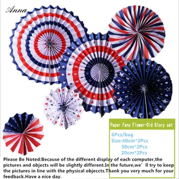 6pcs Flag of the United States Cheap Paper Fans For Wedding Tissue Paper Fans Flowers Birthday Party Supplies Favors
6pcs Flag of the United States Cheap Paper Fans For Wedding Tissue Paper Fans Flowers Birthday Party Supplies Favors
