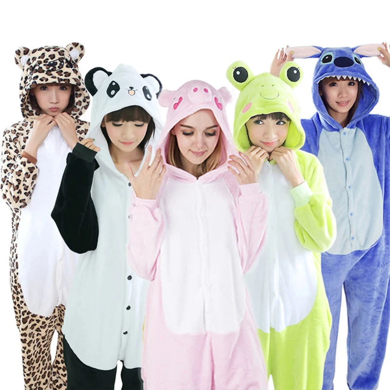 

Women Kigurumi Unicorn Pajamas Sets Flannel Cute Animal Pajamas kits Women Winter unicornio Nightie Pyjamas Sleepwear Homewear