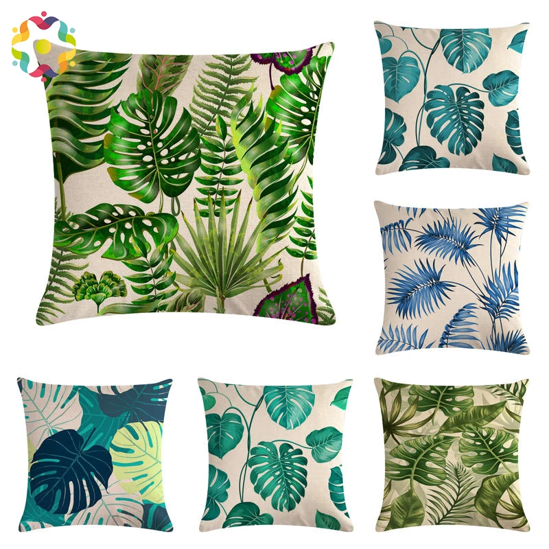Decorative Cushion Covers Green Plant Tropic Tree Throw Pillow Case Palm Leaf Flower Cushion Case Sofa Car Home Decor
Decorative Cushion Covers Green Plant Tropic Tree Throw Pillow Case Palm Leaf Flower Cushion Case Sofa Car Home Decor