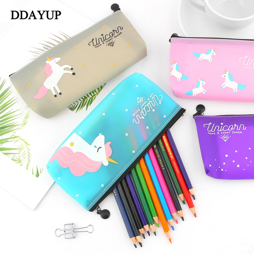 Kawaii Unicorn Silicone Candy colors Pencil Bag Case Stationery Storage Organizer Bag School Office Supply
Kawaii Unicorn Silicone Candy colors Pencil Bag Case Stationery Storage Organizer Bag School Office Supply